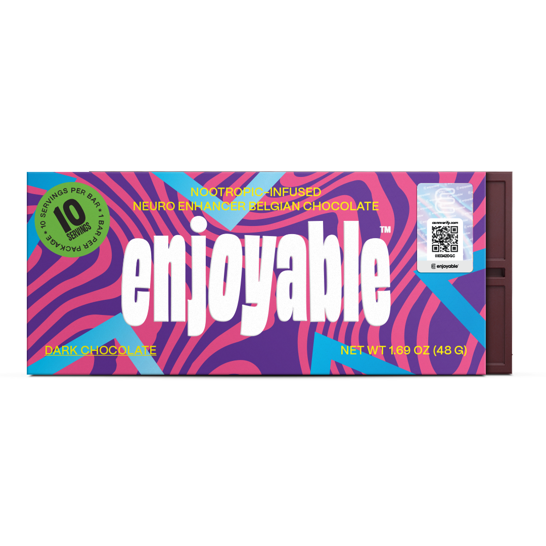 enjoyable Mushroom Belgian Dark Chocolate