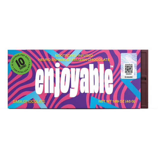 enjoyable Mushroom Belgian Dark Chocolate