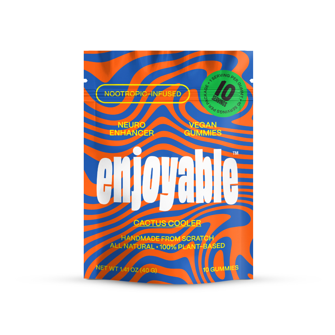 enjoyable Mushroom Gummies - Cactus Cooler 10 Count