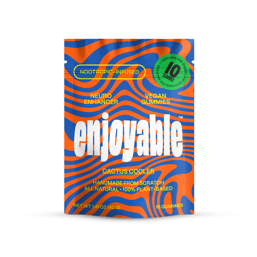 enjoyable Mushroom Gummies - Cactus Cooler 10 Count