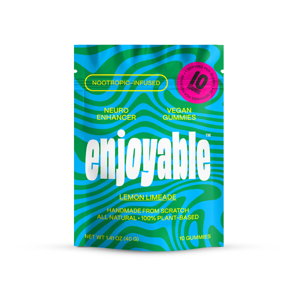 enjoyable Mushroom Gummies - Lemon Limeade 10 Count