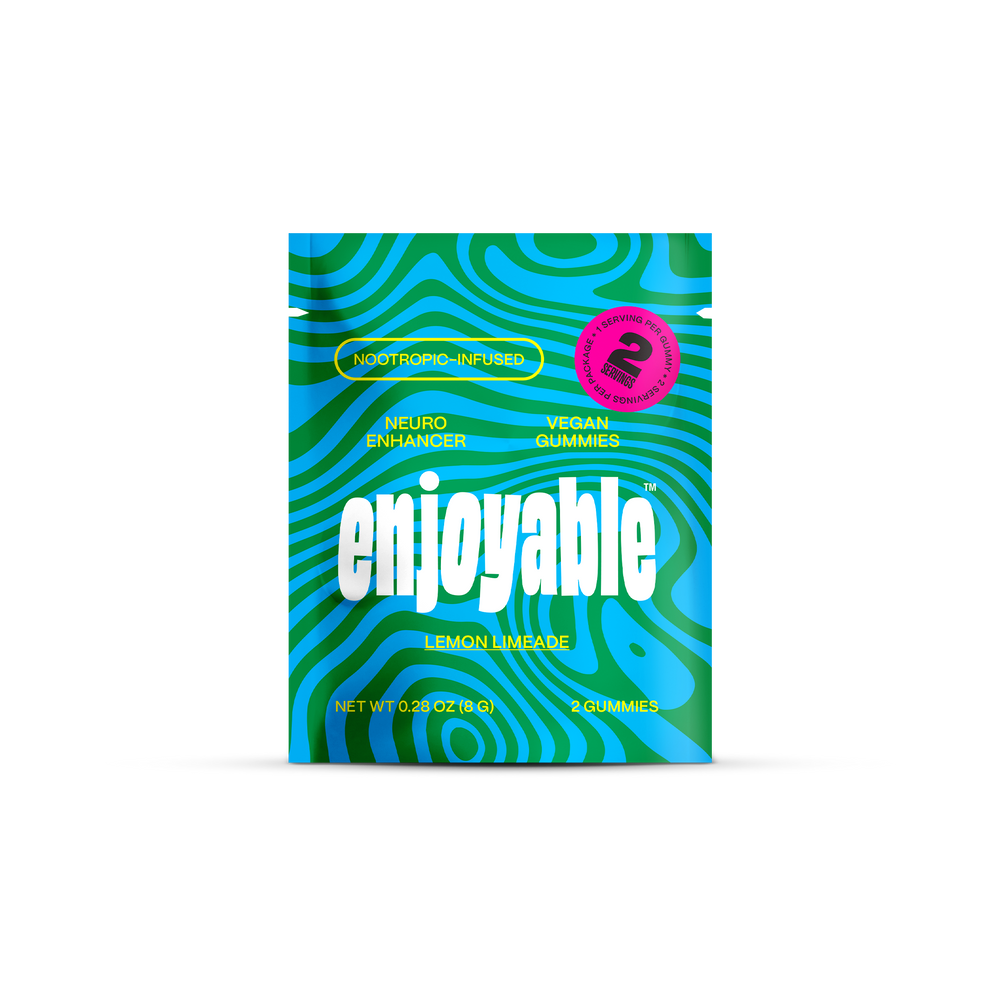 enjoyable Mushroom Gummies - Lemon Limeade 10 Count