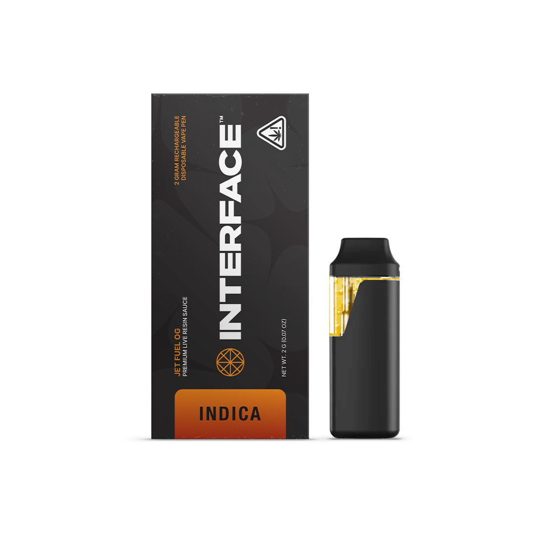 Interface Live Resin Disposable Pen 2g - Jet Fuel OG