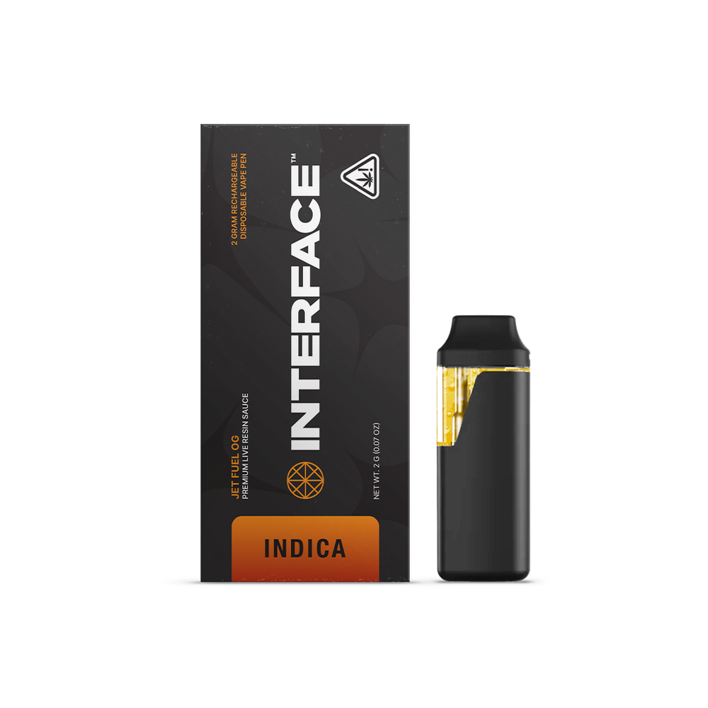 Interface Live Resin Disposable Pen 2g - Jet Fuel OG