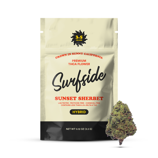 Surfside Premium THCa Flower - Sunset Sherbert