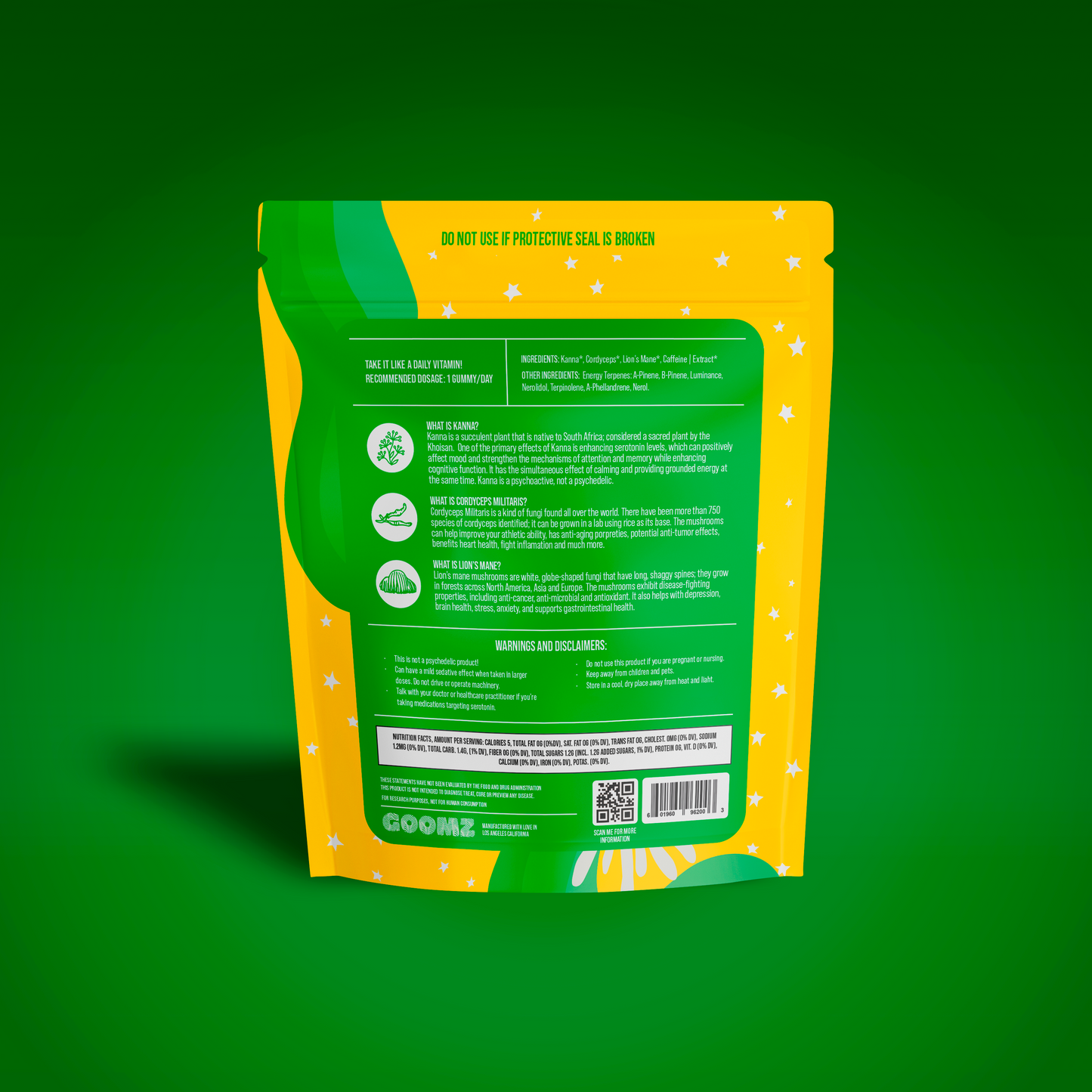 GOOMZ Functional Mushroom Gummies - Focus