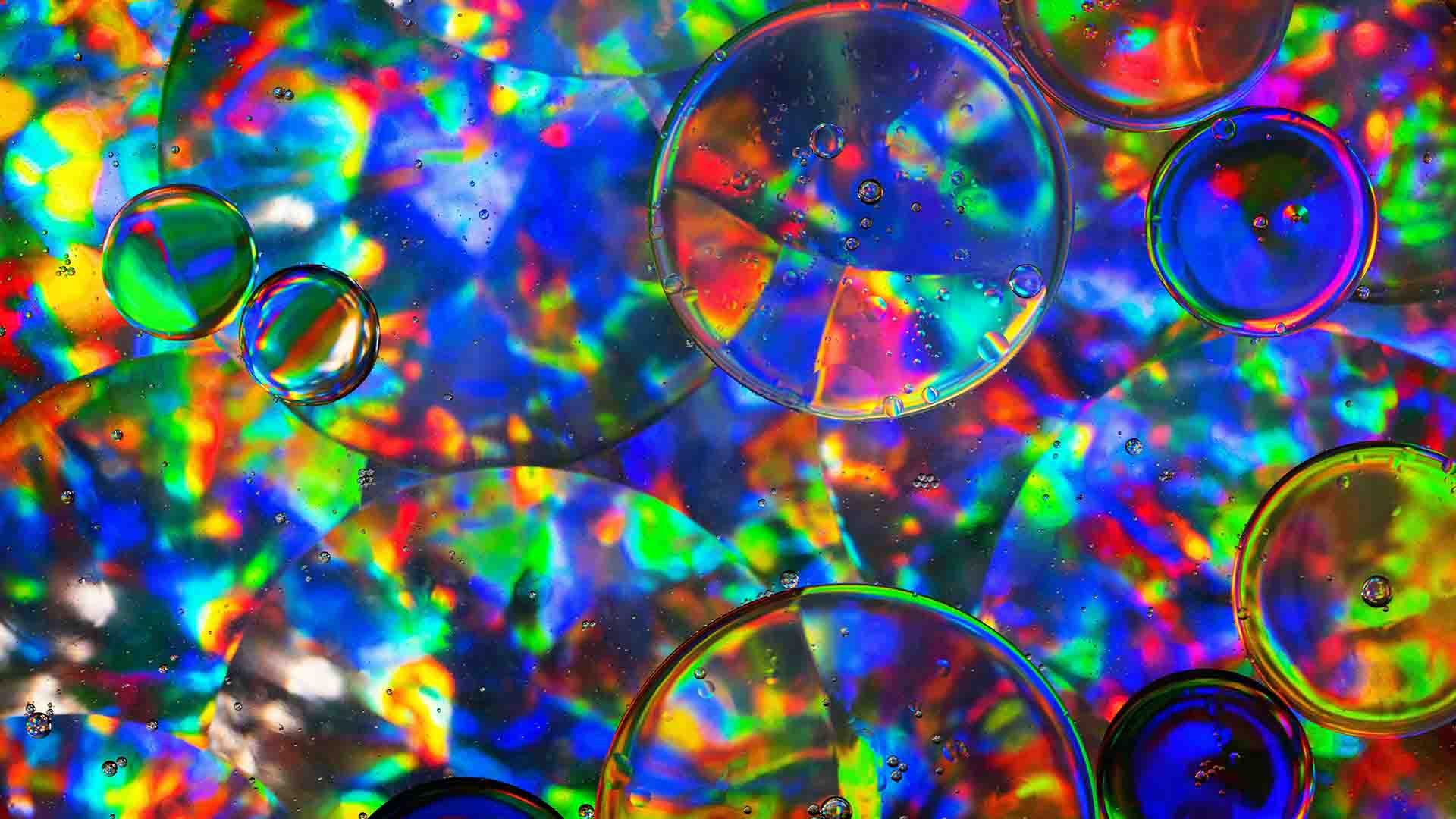 multicolor bubbles