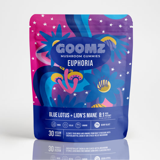 GOOMZ Mushroom Euphoria Gummies - Berry Blast