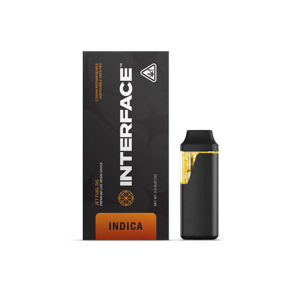 Interface Live Resin Disposable Pen 2g - Jet Fuel OG Goomz Interface Live Resin Disposable Pen 2g - Jet Fuel OG Goomz