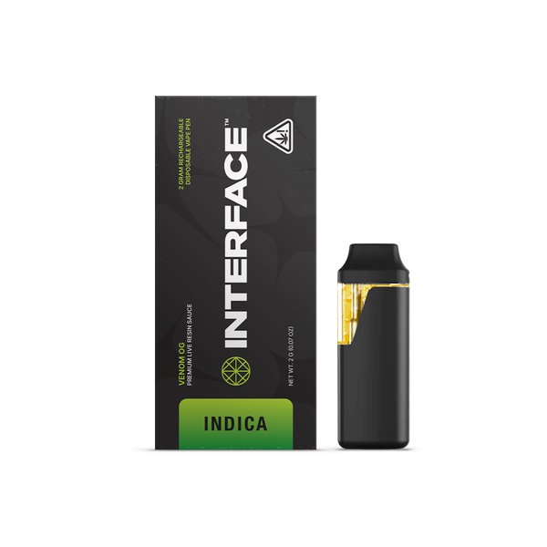 venom disposable vape Interface Live Resin Disposable Pen 2g