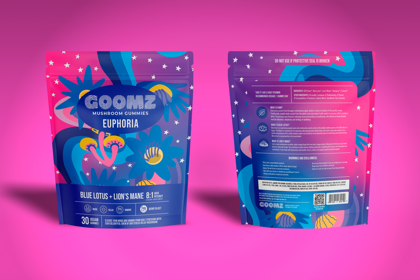 GOOMZ Mushroom Euphoria Gummies